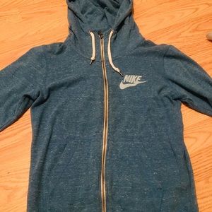 Nike zip up hoodie sweatshirt, like new!